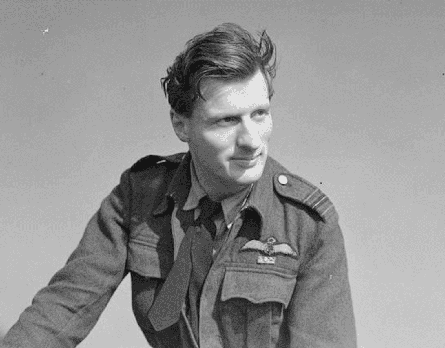 Tom Dalton-Morgan in RAF uniform